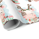 牛の初クリスマス ラッピングペーパー (ロールコーナー)