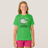 牛の印象を与える羊 Tシャツ (正面フル)