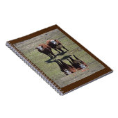 牛の反射 ノートブック (右側)