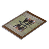 牛の反射 ノートブック (左側)