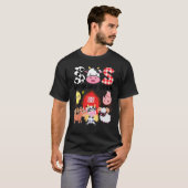 牛の姉妹の誕生日クルー 牧場テーマ 動物の誕生日 Tシャツ (正面フル)