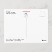 「牛の子」はがきき ポストカード (裏面)