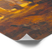 牛の小屋、19世紀 ポスター (角)