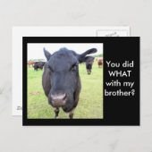 牛の尾 ポストカード (正面/裏面)