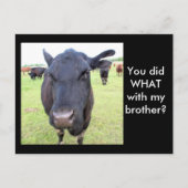 牛の尾 ポストカード (正面)