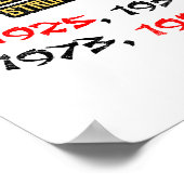 牛の年の特徴 ポスター印刷 ポスター (角)