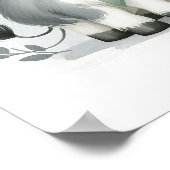 牛の幼稚園の壁飾り ポスター (角)