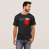 牛の弁膜症の心臓手術が成功してよかった Tシャツ (正面フル)