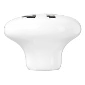 牛の引き出しプルファームハウスノブ セラミックノブ (側面)