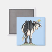 牛の後ろ – マグネット (正面/裏面)