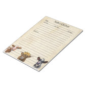 牛の恋人レシピパッド – 共有に最適 ノートパッド (アングル)