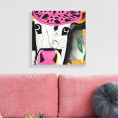 牛の愛 キャンバスプリント (インサイチュ (リビング))