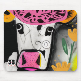 牛の愛 マウスパッド