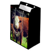 牛の抱き枕 ミディアムペーパーバッグ (裏面アングル)