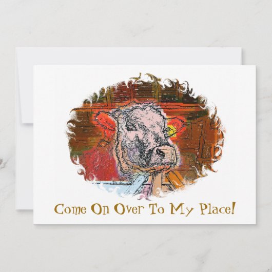 牛の招待状 (正面)