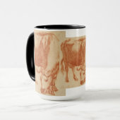 牛の放牧マグカップ マグカップ (正面左)