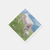 牛の放牧 スタンダードカクテルナプキン (角)
