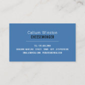 牛の放牧，チーズモンガー 名刺 (裏面)