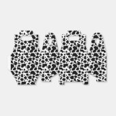 牛の斑点のパターン白黒アニマルプリント フェイバーボックス (折り畳みなし)