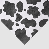 牛の斑点のパターン白黒アニマルプリント 薄葉紙 (詳細)