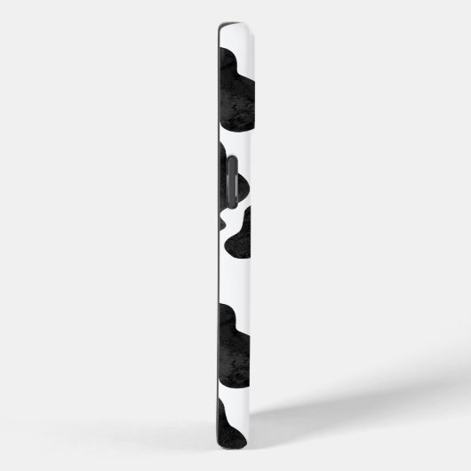 牛の斑点のパターン白黒アニマルプリント Case-Mate iPhoneケース (裏面 / 右)