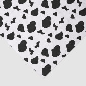 牛の斑点模様白黒アニマルプリントTis 薄葉紙 (詳細)