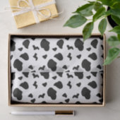 牛の斑点模様白黒アニマルプリントTis 薄葉紙 (ギフト)