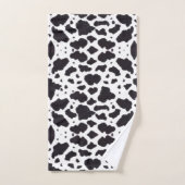 牛の斑点 バスタオルセット (ハンドタオル)