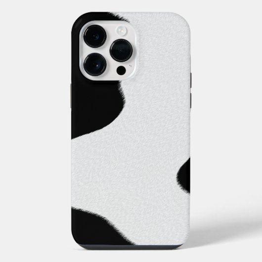 牛の斑点 iPhoneケース (裏面)