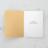 牛の新しい国のホームグリーティングカードへの天国 カード (内部)