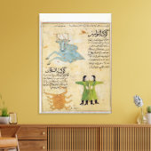 牛の星座 キャンバスプリント (インサイチュ (リビング))