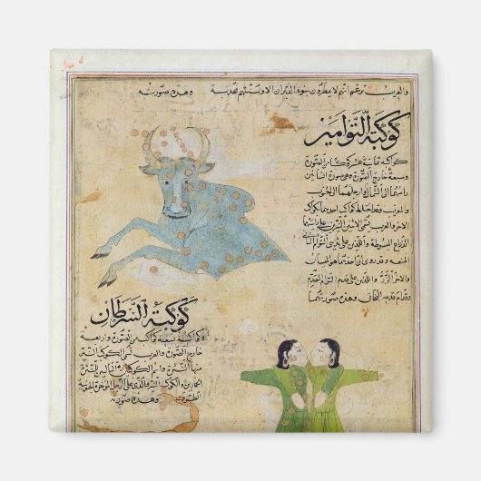 牛の星座 マグネット (正面)