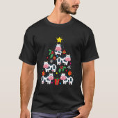 牛の木のオーナメントの装飾 Tシャツ (正面)