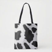 牛の柄のトート トートバッグ (正面)