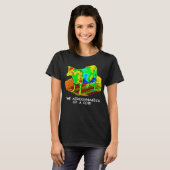 牛の流体力学 Tシャツ (正面フル)