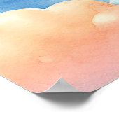 牛の熱気球ボーイ ポスター (角)