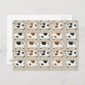 牛の牛 ポストカード (正面/裏面)