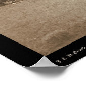 牛の牧草地SD 1887 ポスター (角)