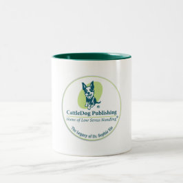 牛の犬のマグ ツートーンマグカップ