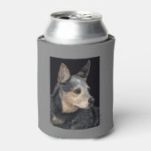 牛の犬 – "Quigley" 缶クーラー (缶正面)