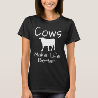 牛の生活をより良い牛乳製品農家農業 Tシャツ