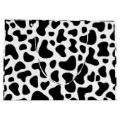 牛の白黒パッチ ラージペーパーバッグ (裏面)