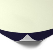 牛の白黒 ポスター (角)