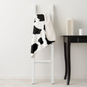 牛の皮の白黒パターン シェルパブランケット (インサイチュ)