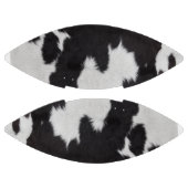 牛の皮白黒 アメリカンフットボール (パネル)