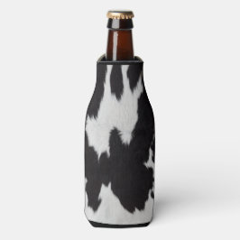 牛の皮白黒 ボトルクーラー