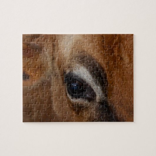 牛の目 ジグソーパズル (横)