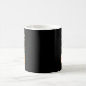 牛の秋と離れカボチャの秋の感謝祭 コーヒーマグカップ (中央)