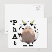 牛の糞 ポストカード (正面/裏面)