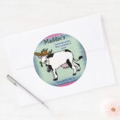 牛の缶詰 ラウンドシール (封筒)